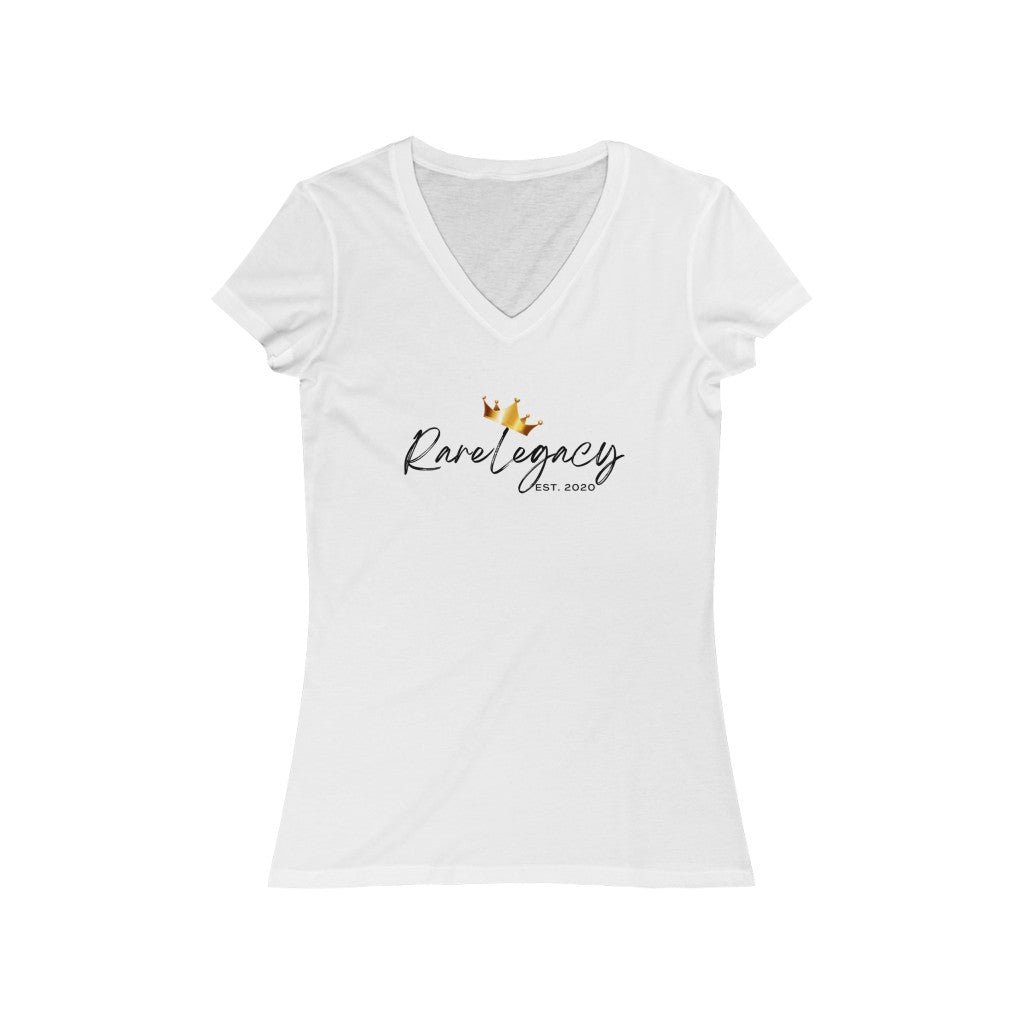 Women's Jersey Short Sleeve V-Neck Tee