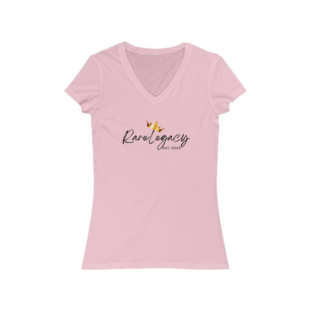 Women's Jersey Short Sleeve V-Neck Tee