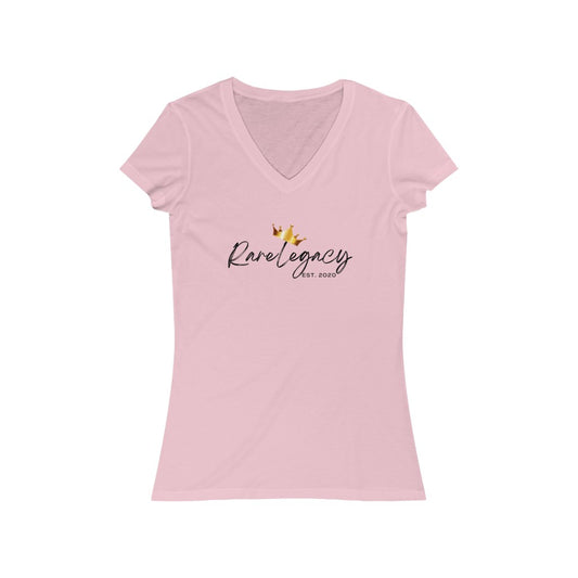 Women's Jersey Short Sleeve V-Neck Tee
