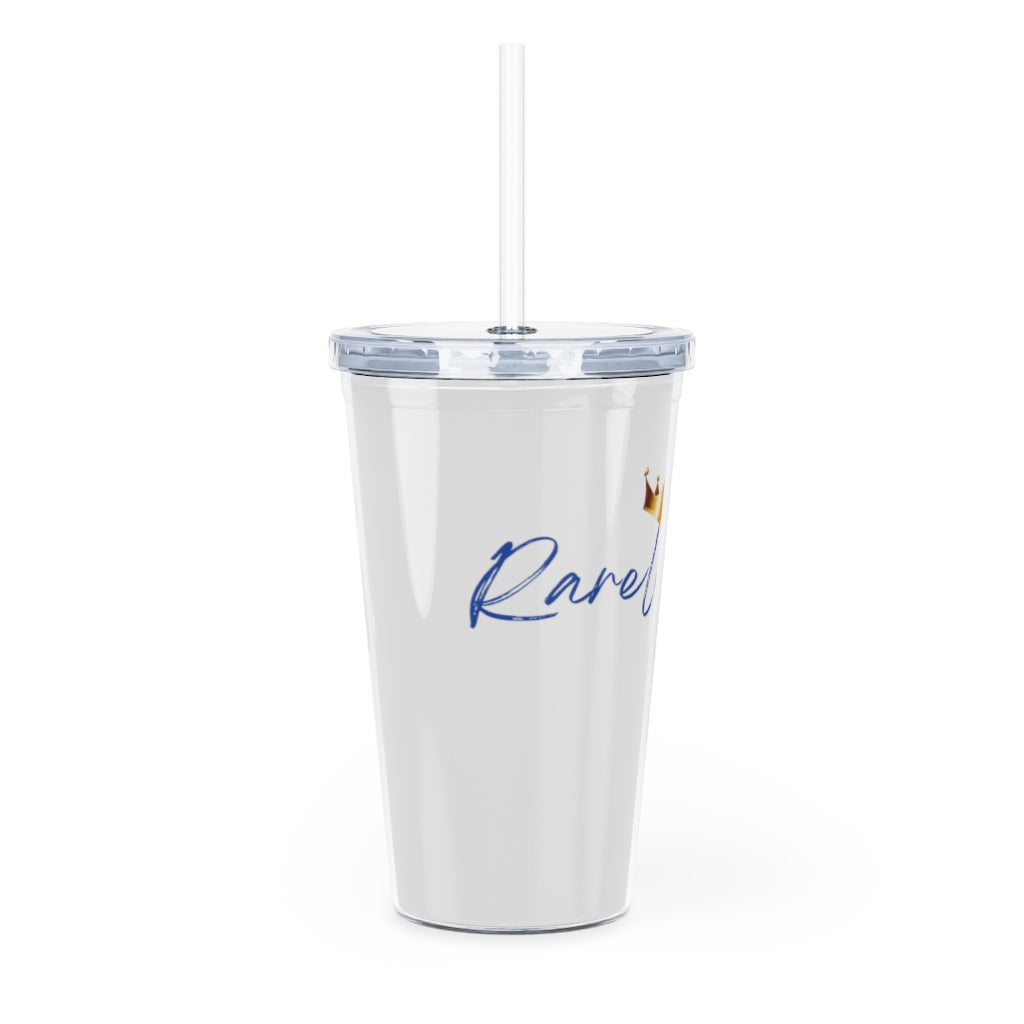 Plastic Tumbler with Straw